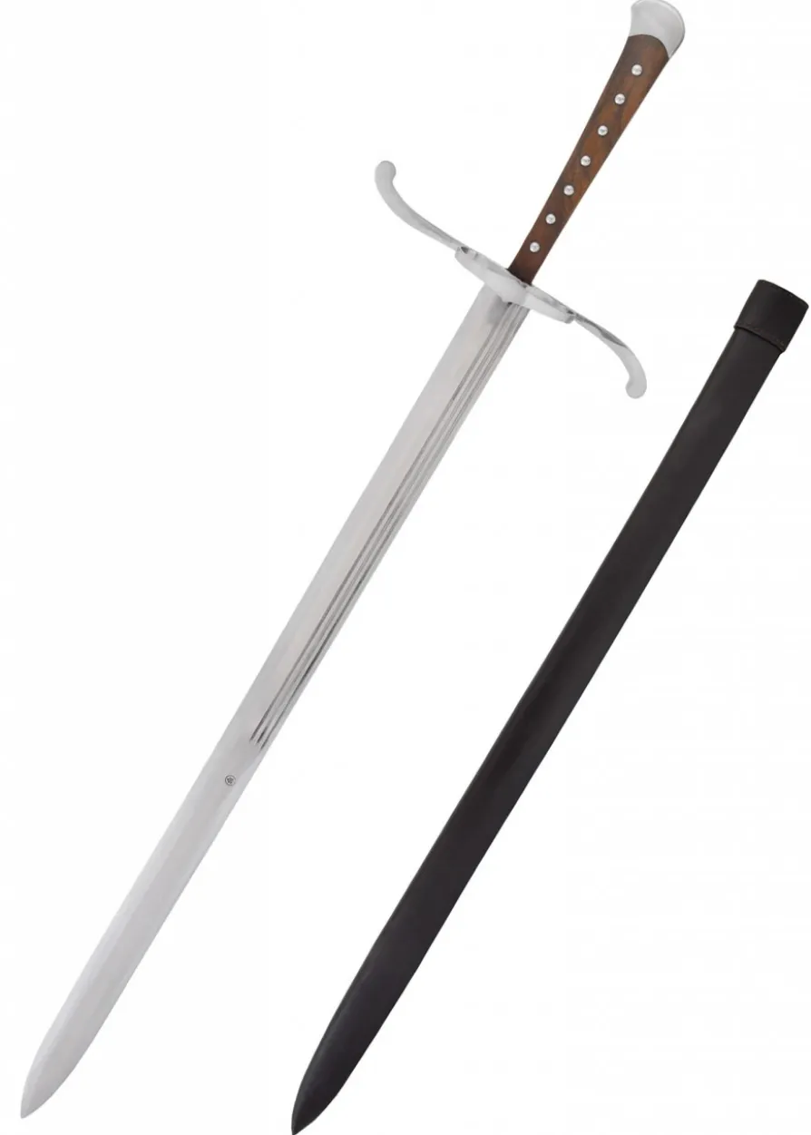 Langes Messer mit Lederscheide, um ca. 1510