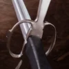 Langschwert mit Parierring, 15. Jh., inkl. Scheide