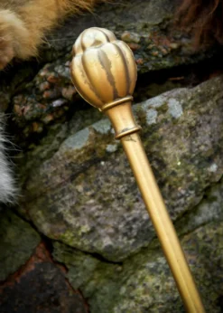LARP Goldener Melonen-Hammer Huoyan, Polsterwaffe, 45 cm