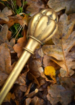 LARP Goldener Melonen-Hammer Huoyan, Polsterwaffe, 45 cm