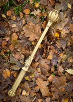 LARP Goldener Melonen-Hammer Huoyan, Polsterwaffe, 45 cm