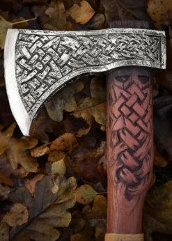 LARP Wikinger Axt Ulfric, Polsterwaffe, 35 cm