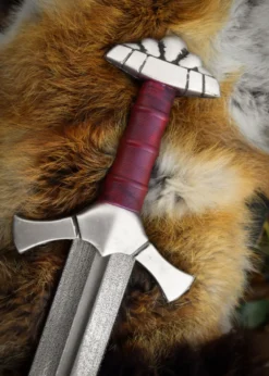 LARP Wikinger Schwert Sigurn, Polsterwaffe, 87 cm