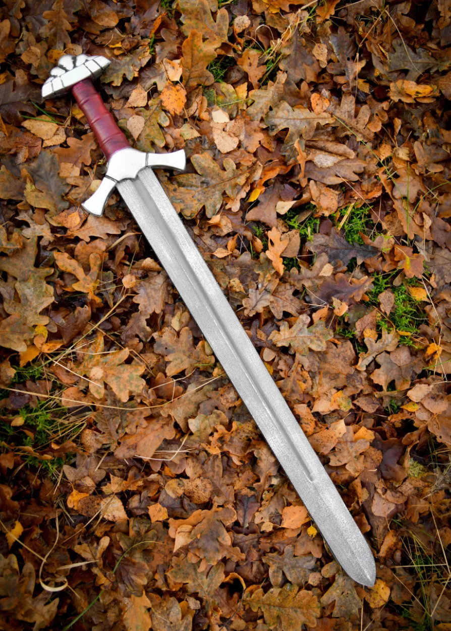 LARP Wikinger Schwert Sigurn, Polsterwaffe, 87 cm