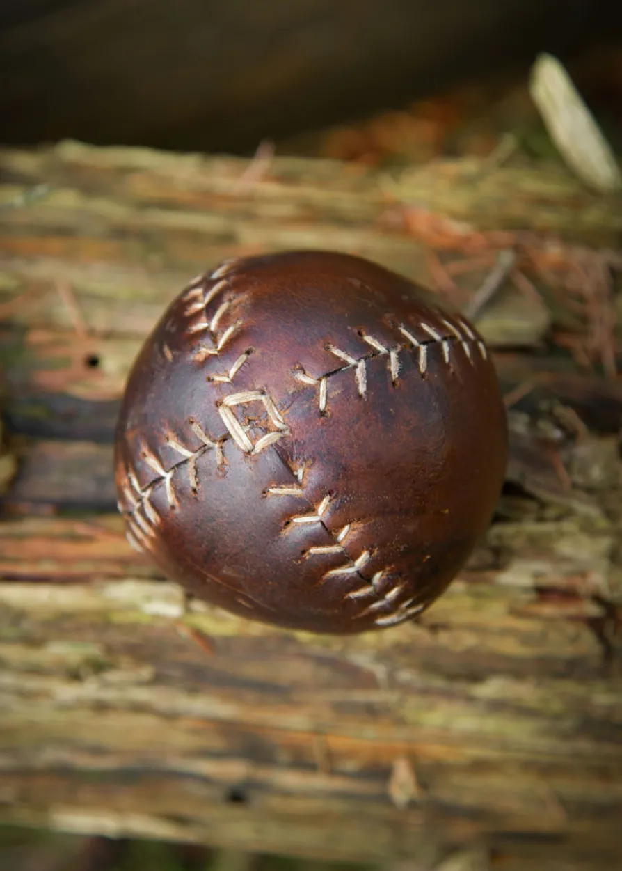 Leder Ball, braun, verschiedene Größen