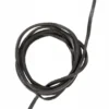 Lederband, Vierkantriemen schwarz, 120 cm