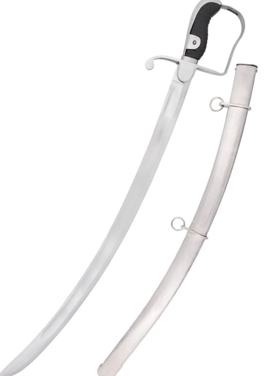 Leichter Kavalleriesäbel von 1796 mit Scheide