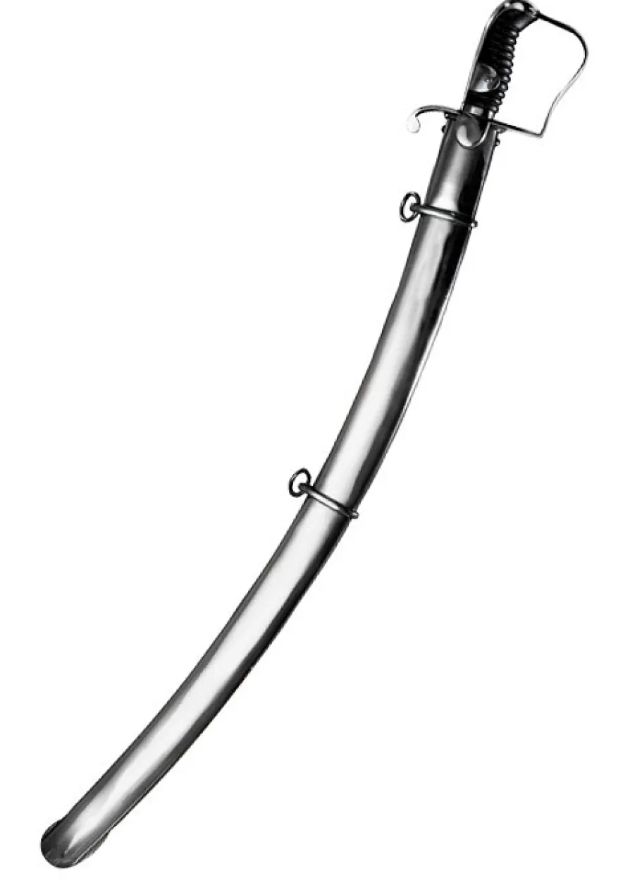 Leichter Kavallerie-Säbel von 1796 mit Stahlscheide