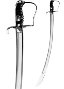 Leichter Kavallerie-Säbel von 1796 mit Stahlscheide