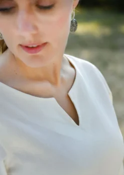 Leichtes Mittelalterkleid Milla, Wikingerkleid, natur