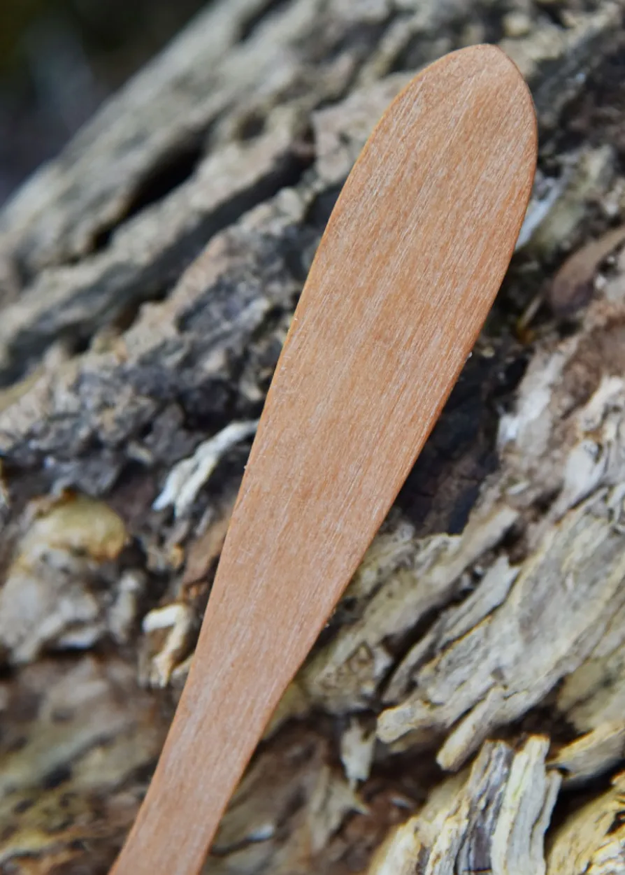 Löffel aus Kirschholz, ca. 17 x 4 cm