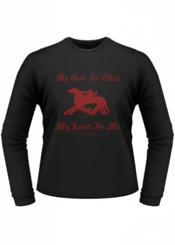 Longsleeve-Shirt: My God is Odin