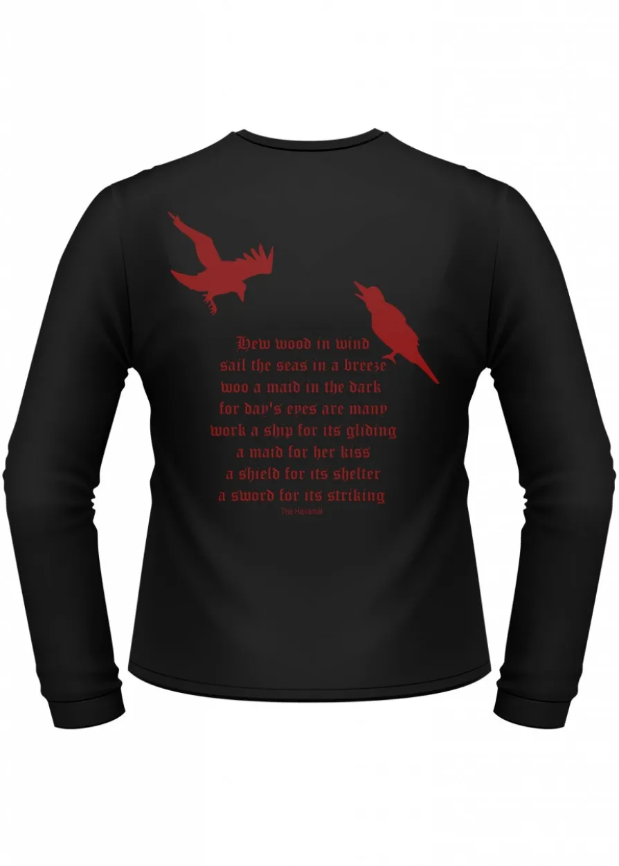 Longsleeve-Shirt: My God is Odin