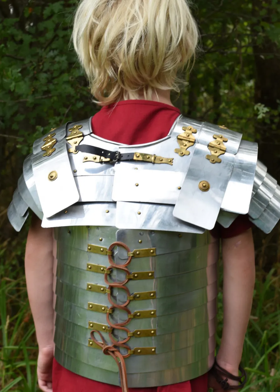 Lorica Segmentata Junior, Kinder-Römerrüstung, Aluminium