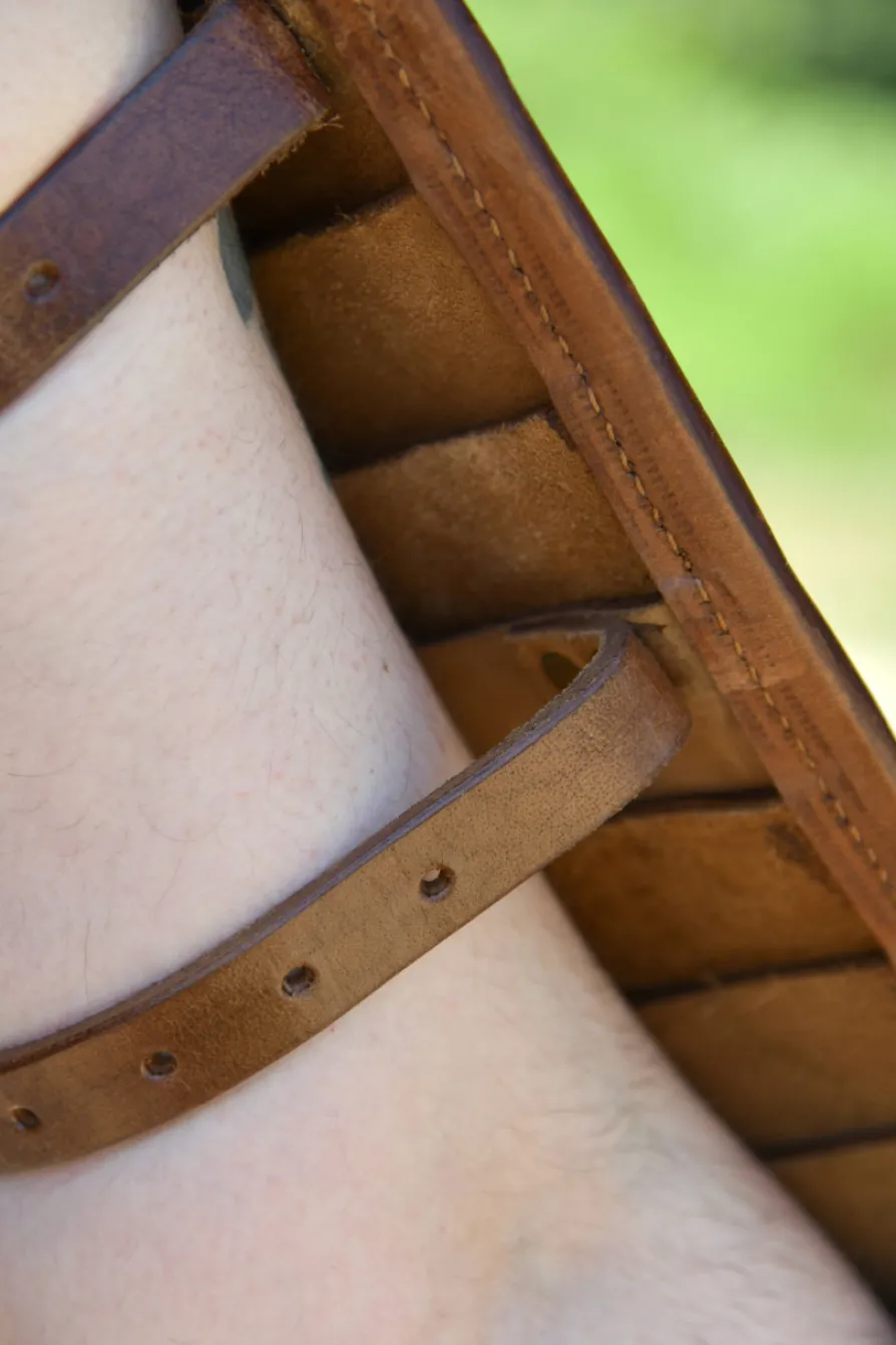 Manica- Gladiatoren Armschutz aus Leder