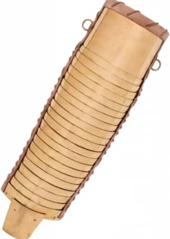 Manica, römischer Armschutz, Messing