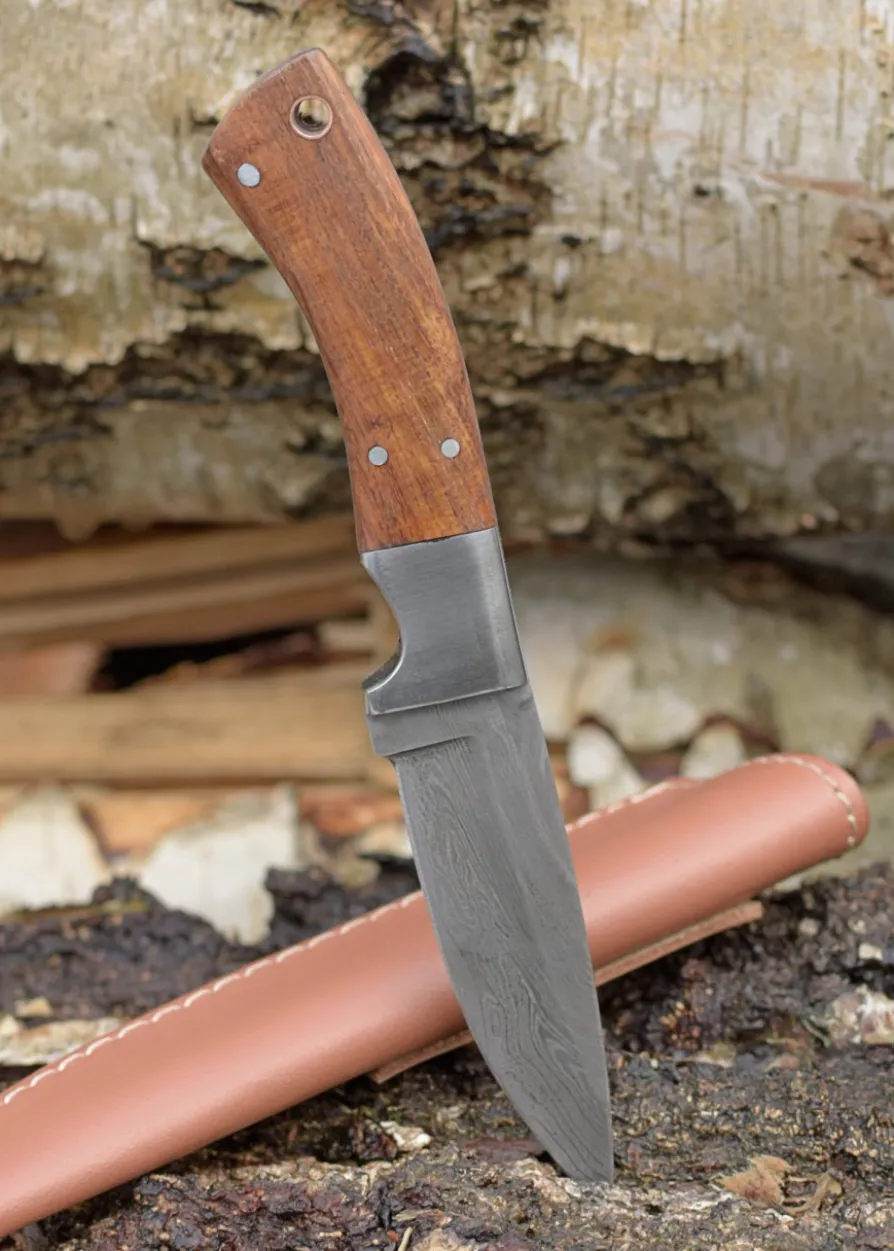 Messer mit Damaststahlklinge