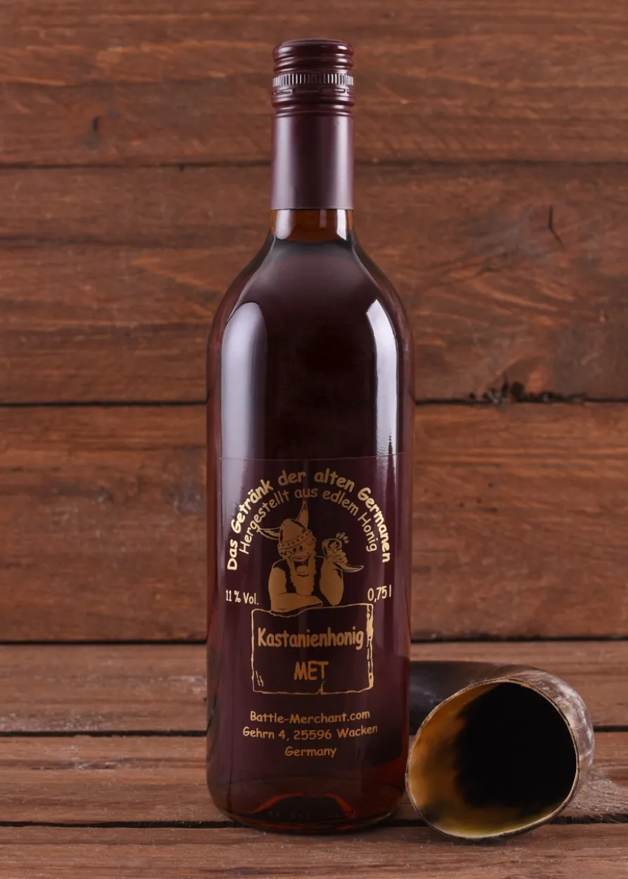 Met mit Kastanienhonig, 0,75l Flasche, 11% Vol.