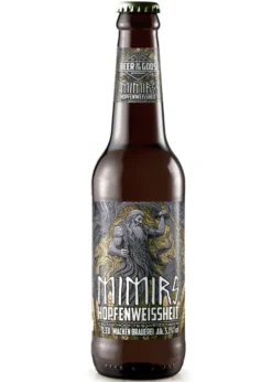 Mimirs Hopfenweissheit, 0,33l Flasche - Wacken Brauerei