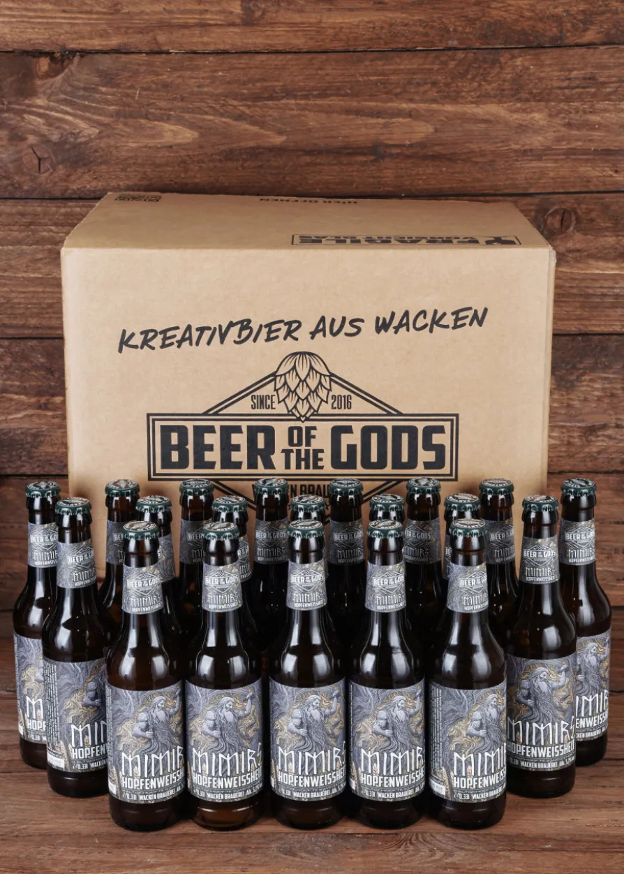 Mimirs Hopfenweissheit, 0,33l Flasche - Wacken Brauerei