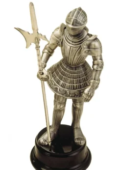 Miniatur Ritterrüstung mit Hellebarde, Marto