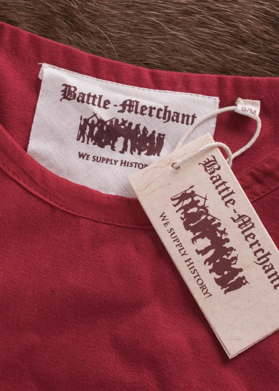 Mittelalter-Überkleid, Surcot Andra, rot