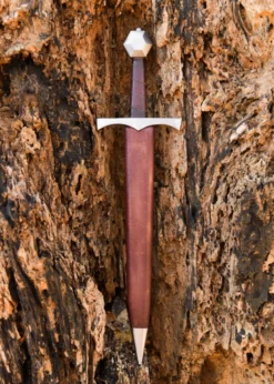 Mittelalterdolch mit Scheide, reguläre Ausführung