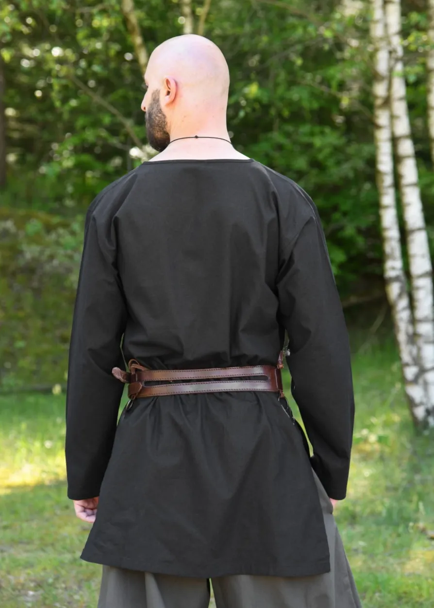 Mittelalter Gürtel - Doppelgürtel aus Leder