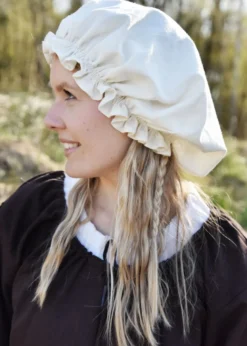 Mittelalterhaube für Damen, verschiedene Farben
