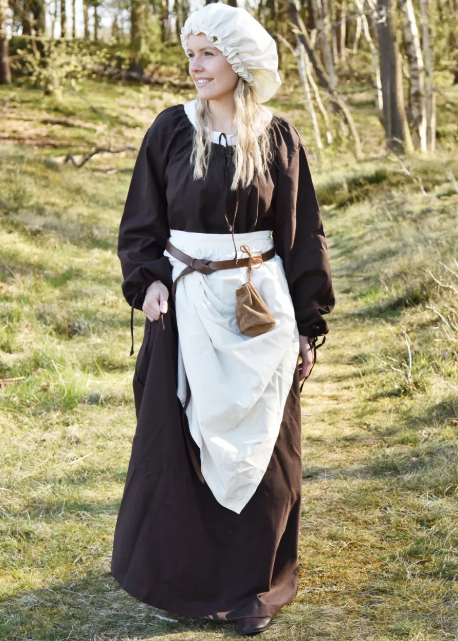 Mittelalterkleid Ana, braun