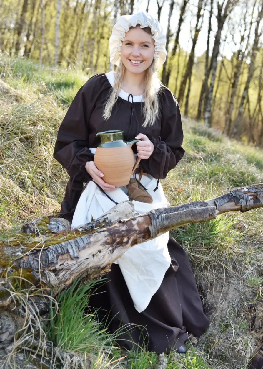 Mittelalterkleid Ana, braun