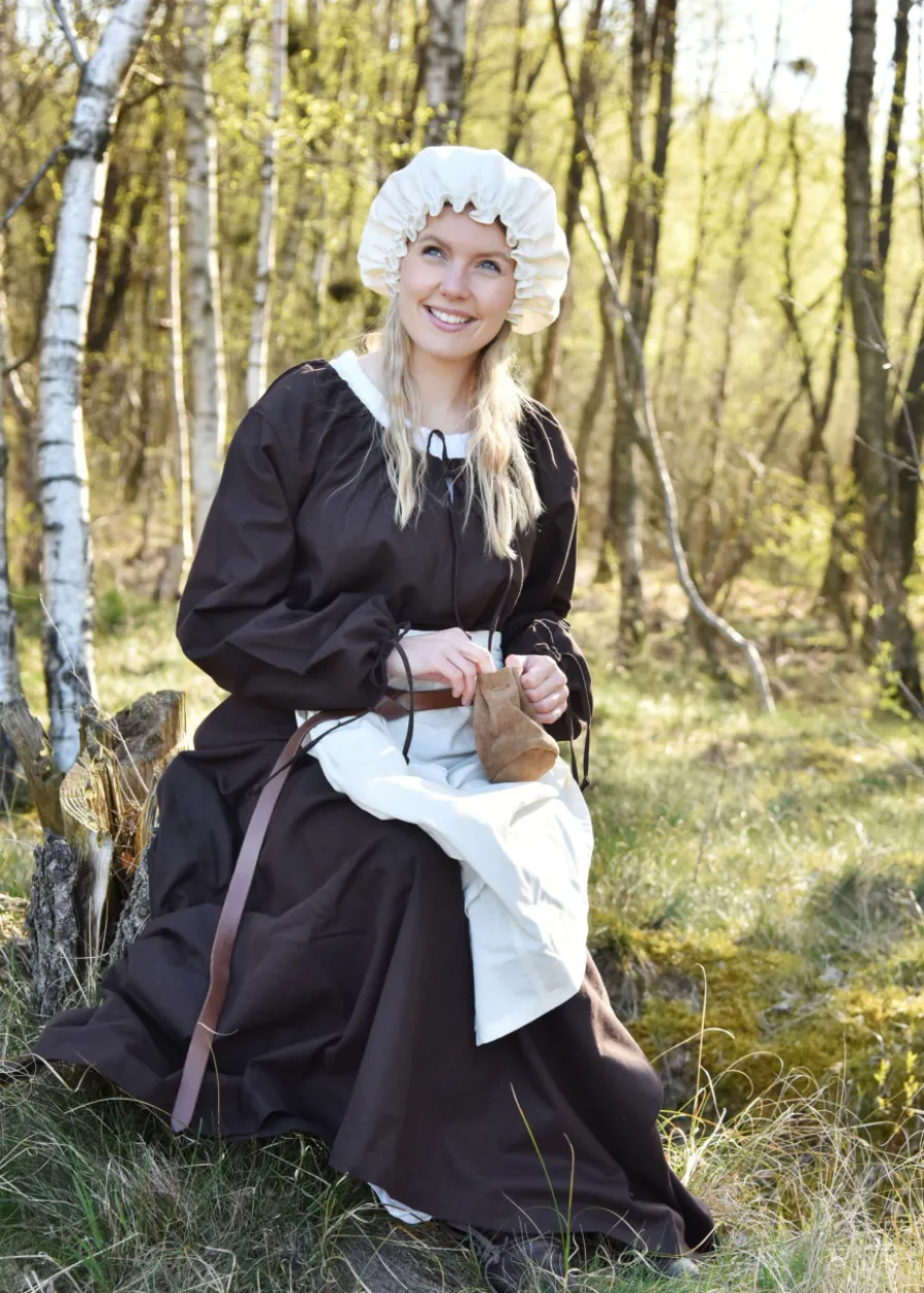 Mittelalterkleid Ana, braun