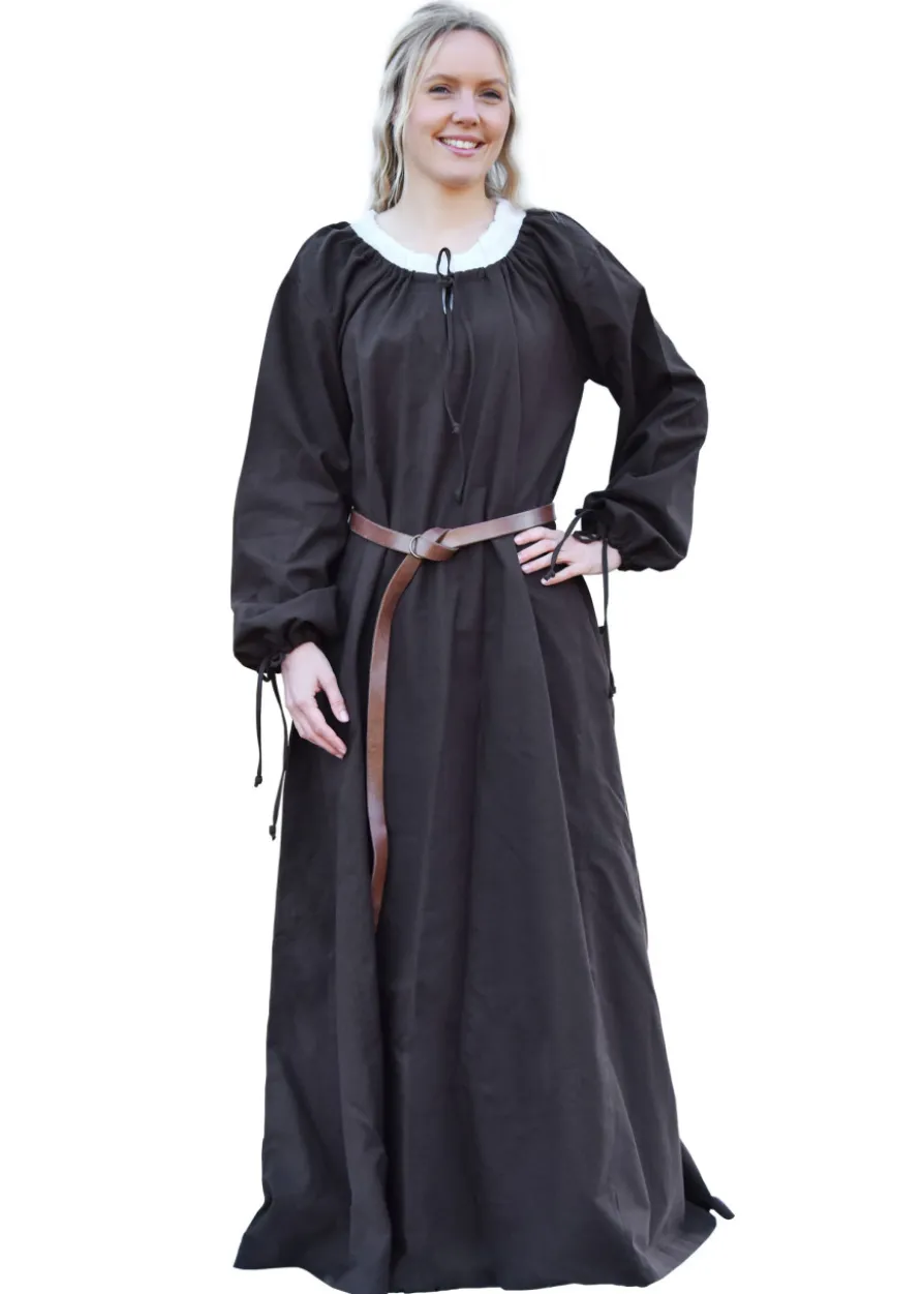 Mittelalterkleid Ana, braun