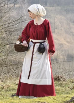 Mittelalterkleid Ana, rot