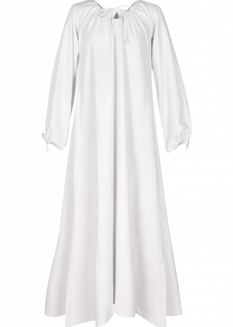 Mittelalterkleid Ana, weiß