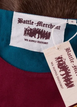 Mittelalterkleid Gesine aus Canvas, petrol