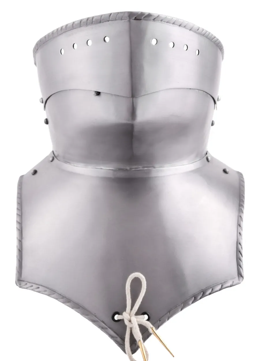 Mittelalterliche Halsberge, 1,2 mm Stahl