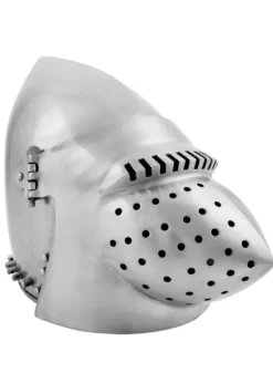 Mittelalterliche Hundsgugel, Schloss Churburg, Spätes 14. Jh. 1,6 mm Stahl
