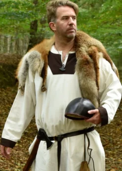 Mittelalterliche Lederkappe