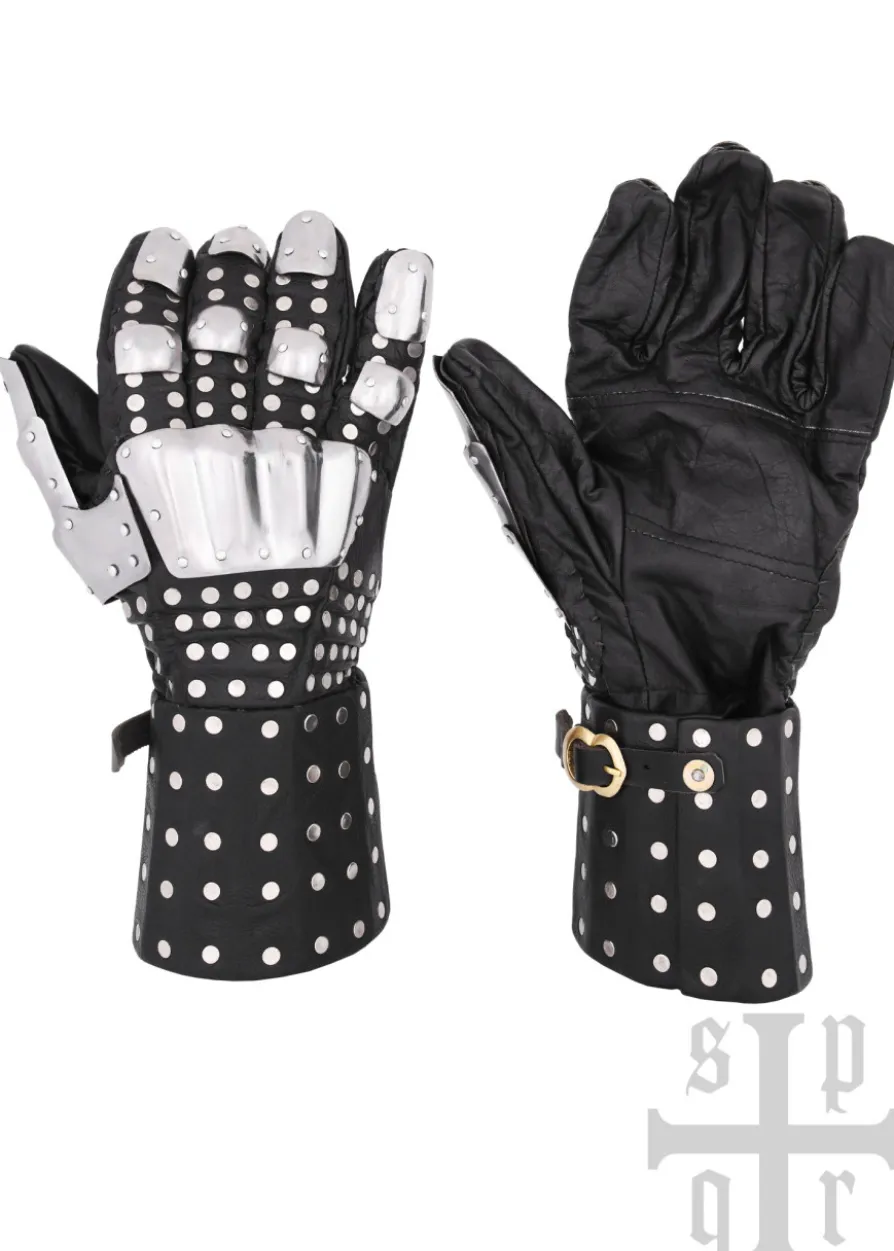 Mittelalterliche Panzerhandschuhe, Visby, Typ III, 14. Jh., versch. Farben