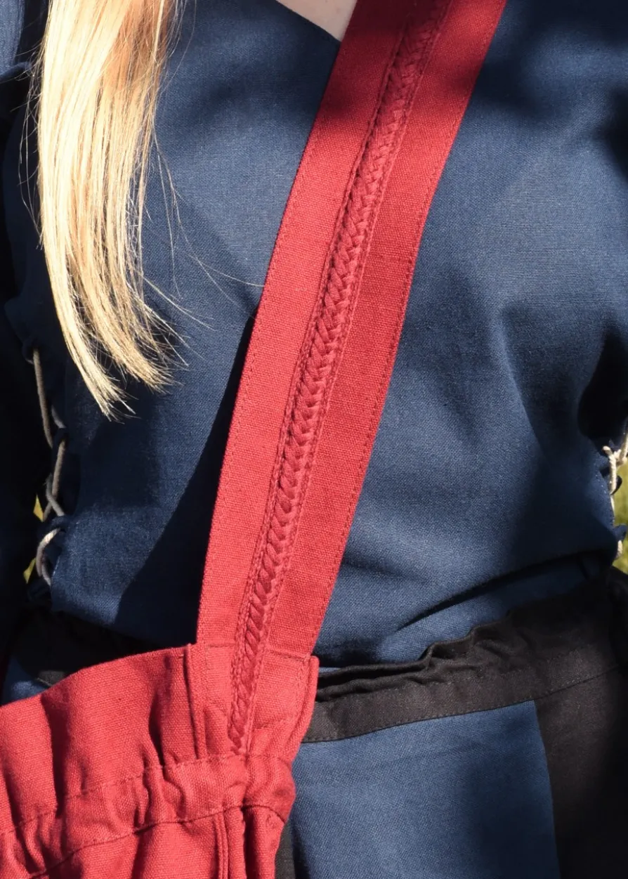 Mittelalterliche Pilgertasche, verschiedene Farben