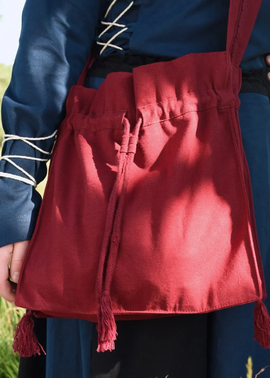 Mittelalterliche Pilgertasche, verschiedene Farben