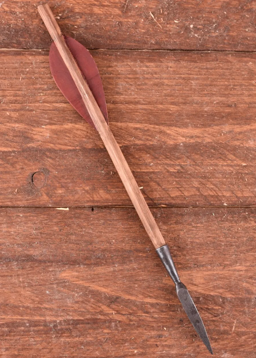 Mittelalterlicher Armbrustbolzen mit Bodkinspitze