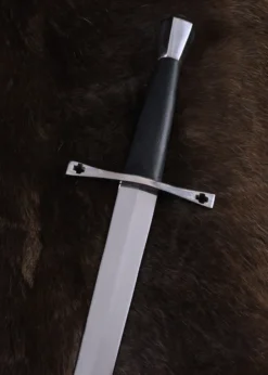 Mittelalterlicher Einhänder mit Kreuz, Stahl