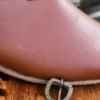 Mittelalterliche Riemenschnalle aus Messing