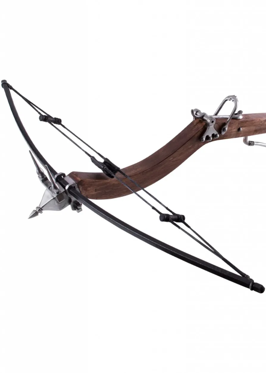 Mittelalterlicher Kugelschnepper, Balester-Armbrust