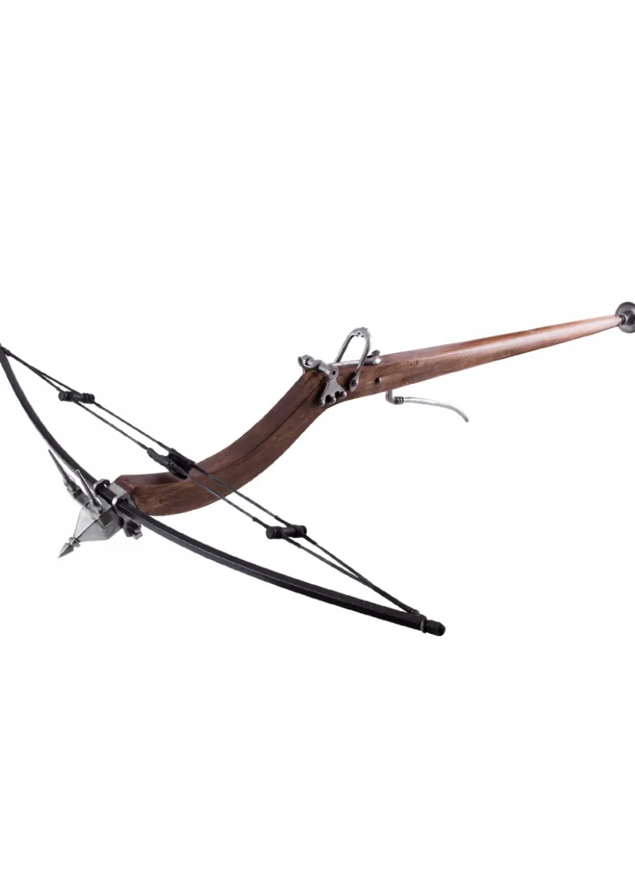Mittelalterlicher Kugelschnepper, Balester-Armbrust