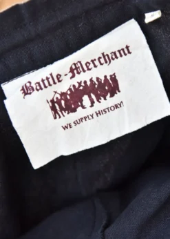 Mittelalterlicher Rock, weit ausgestellt, schwarz