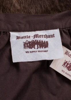 Mittelalter Schürze, braun