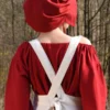 Mittelalter-Schürze Ruth, natur, One-Size